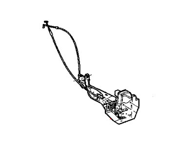 Chrysler Door Latch Assembly - 4894266AF