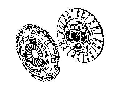 Ram 52104855AA CLUTCH KIT Pressure Plate and Disc