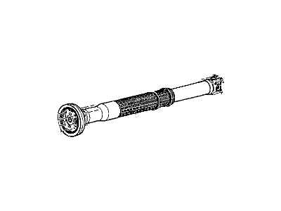 Jeep 52105760AF SHAFT Drive Rear 1-Piece