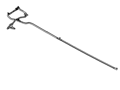 Mopar 57010485AA Washer Hose, Front