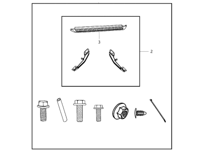 Ram 82210658AG RUNNING BOARD KIT Full