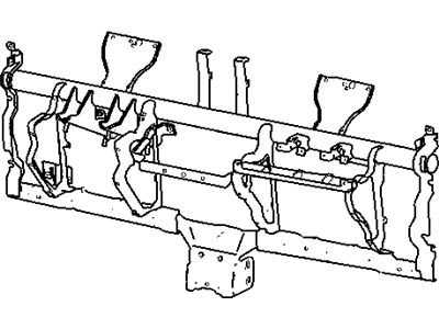 Chrysler 1DW79DKAAA BEZEL Instrument Panel