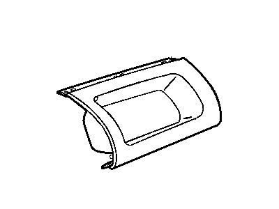 Dodge SV74WL5AA TRAY Instrument Panel