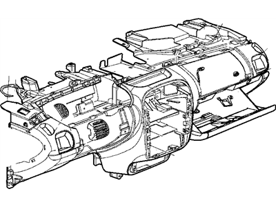 Dodge Neon Glove Box - RB27XDVAA