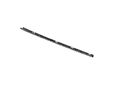 Mopar 4865574AB Upper Retainer, Front