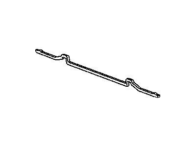 Mopar 4865953AA Seal Floor Pan Trunk Pan Assembly, Front