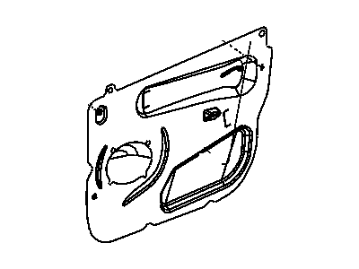Jeep 55394026AC INSULATOR Front Door