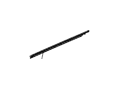 Jeep Door Seal - 55396318AE