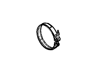 Dodge 4886012AA CLAMP Exhaust