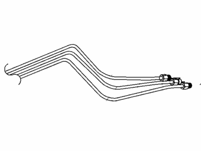 2004 Chrysler PT Cruiser Brake Line - 5017684AA