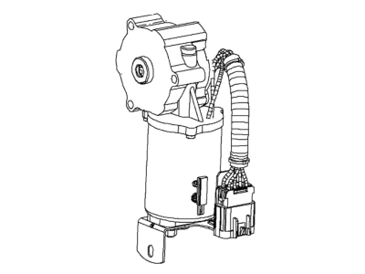 Ram 68450803AA GEAR MOTOR Transfer Case