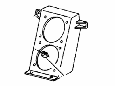 Mopar 4709488 Speaker Housing