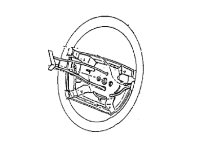 Chrysler LeBaron Steering Wheel - WM17JDX