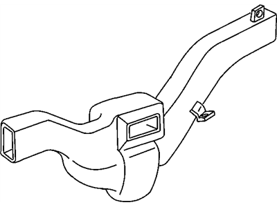 Chrysler 4786354 DUCT A/C Outlet