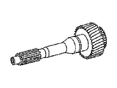 Dodge 5166045AA SHAFT Input
