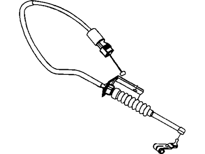 Dodge 5240826AB LEVER Auto Trans Throttle Control