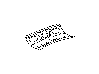 Dodge 5074123AA HEADER Roof Lower Rear