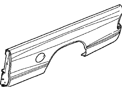 Ram 55112210AA PANEL Box Side Outer