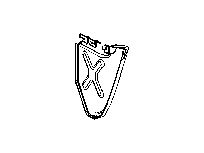 Ram 55112574AA SHIELD Splash