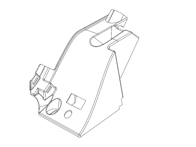 Jeep 68382712AB COVER Wiring Trough