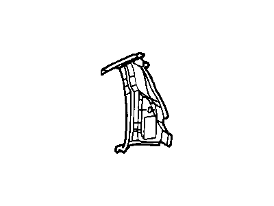 Dodge 55256284 REINFORCEMENT Body Rear Panel
