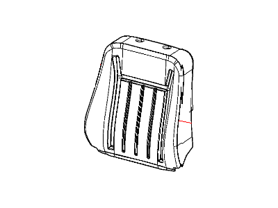 Dodge 1HL231DVAA COVER Seat Back