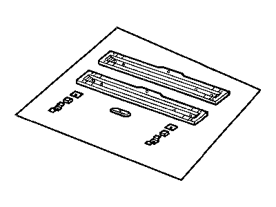 Jeep 55176241AC CROSSMEMBER Underbody