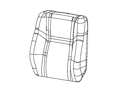 Dodge 6AL39DX9AA COVER Front Seat Back