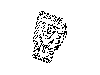 Chrysler 68018147AA FRAME Rear Seat Back