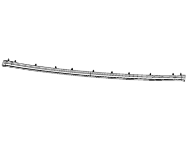 Ram 68078126AD SEAL Hood