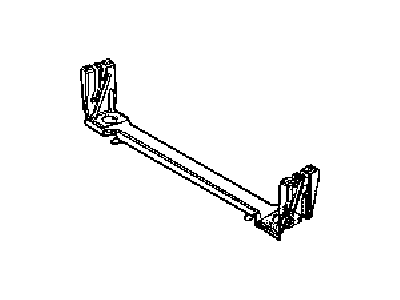 Mopar 5065240AF Crossmember Radiator Radiator, Lower