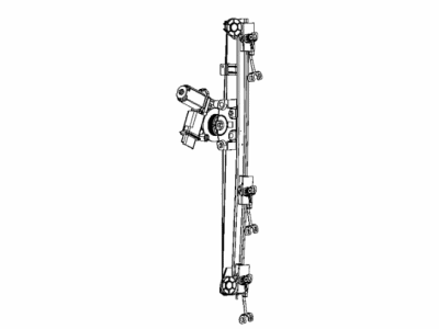 Ram Window Regulator - 68401985AB
