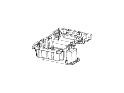 Mopar 68161415AA Oil Pan, Upper