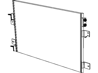 Dodge 68078975AA COOLER Condenser and Trans Cooler Includes: Reciever Drier