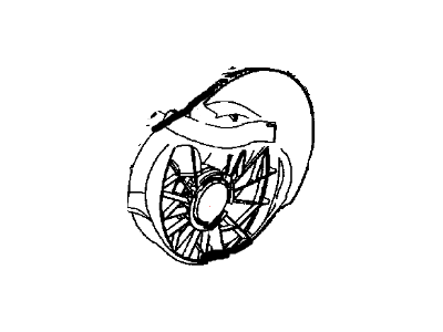 Mopar 52079491AB Fan Shroud