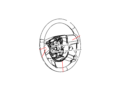 Chrysler 1GA601J8AB WHEEL Steering