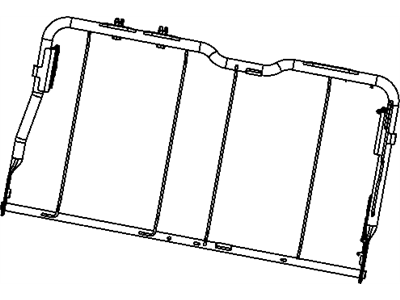 Ram 68050612AA FRAME Rear Seat Back 60%