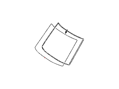 Dodge 68018759AA WINDSHIELD