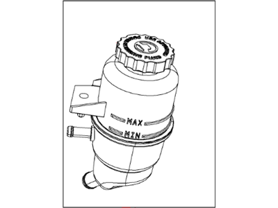 Jeep 52126151AF RESERVOIR Power Steering Fluid