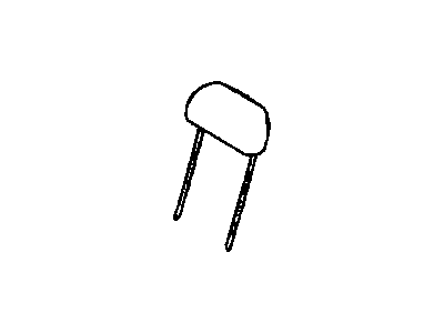 Chrysler 1FQ681D1AA HEADREST Rear