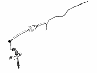 Chrysler Shift Cable - 68066472AH