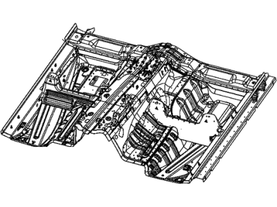 Dodge Durango Floor Pan - 68146603AE