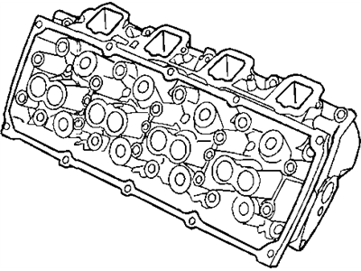 Jeep R8225256AA HEAD Cylinder Right