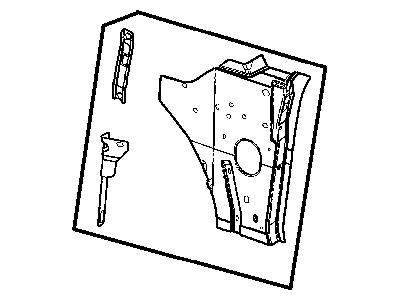 Chrysler 4878548AG PANEL Cowl Side
