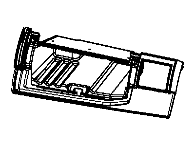 Chrysler Glove Box - 1RA061VSAA