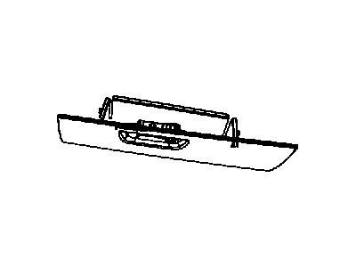 Dodge Glove Box - 1JF181DSAA