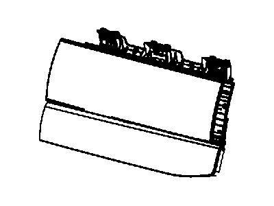 Dodge Glove Box - 1RA071VSAA