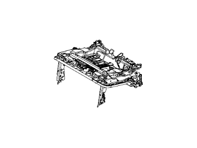 Mopar 68141065AB Frame Rear Seat Cushion
