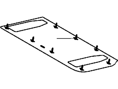 Ram 68078737AA PANEL Seat Cushion
