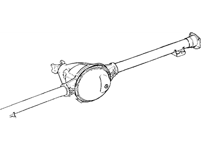 Dodge 5083816AA AXLE Service Rear